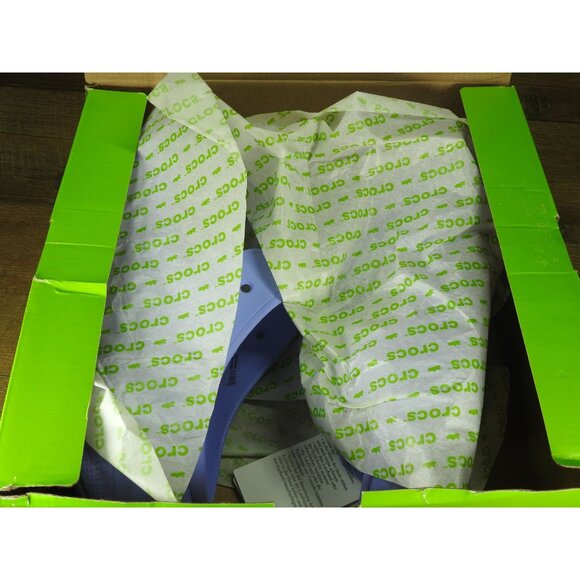 NWT Crocs Classic Mega Crush Moon Jelly Sandals Women’s Size 9 - Picture 5 of 6